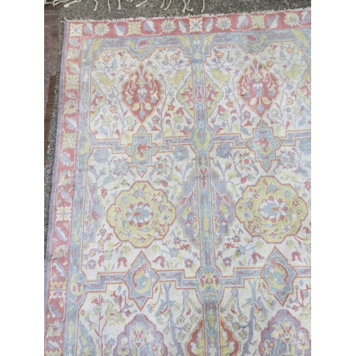 296 - QTY OF VINTAGE HAND WOVEN CARPETS ETC
1. 45 X 66