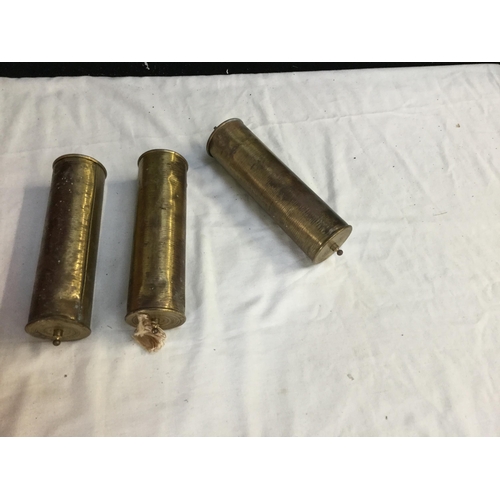 297 - 3 LARGE CLOCK WEIGHTS