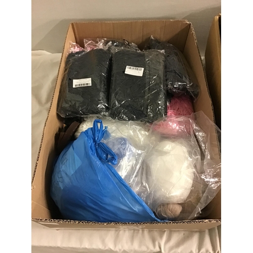 349 - BOX OF NEW TRACK SUITS ETC