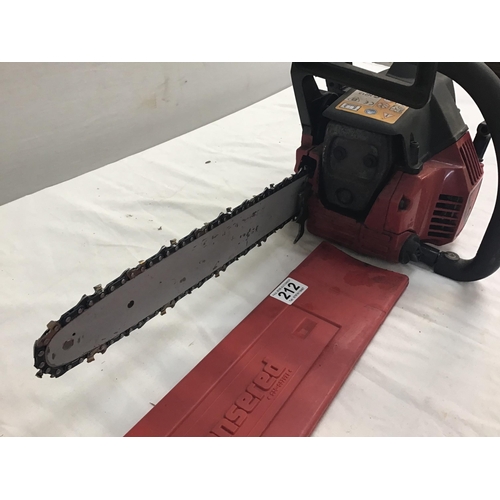 212 - JONSERED PETROL CHAINSAW