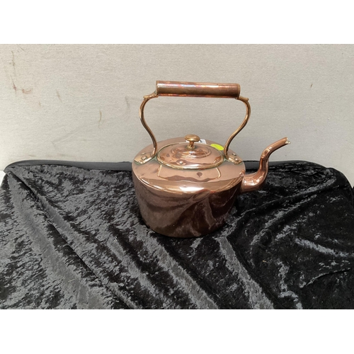 176 - GEORGIAN COPPER KETTLE