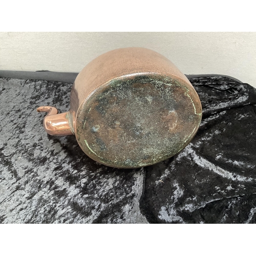 176 - GEORGIAN COPPER KETTLE