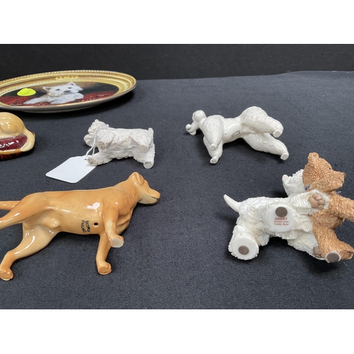 183 - QTY OF ANIMAL ORNAMENTS TO INCLUDE BESWICK ETC