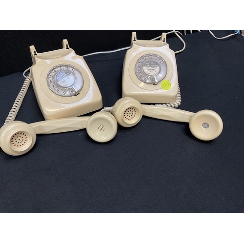 188 - PAIR OF VINTAGE TELEPHONES