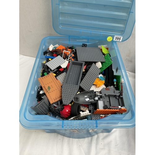 395 - 2 CRATES OF LOOSE LEGO