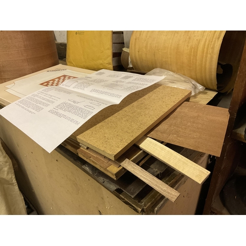 3 - QTY OF MAHOGANY VENEERS