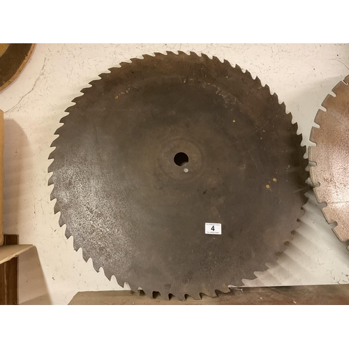 4 - CIRCULAR SAW WOOD BLADE - DIA 25