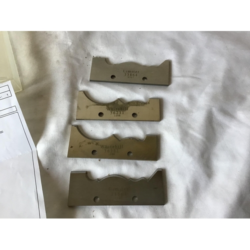 192 - 2 SETS OF BLADES TO FIT A SPINDLE MOULDER BLOCK (191)