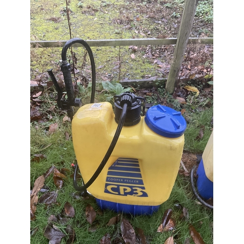 298 - 2 GARDEN BACKPACK SPRAYERS