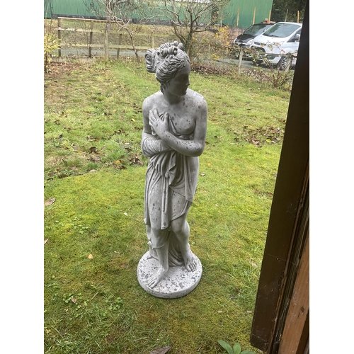 300 - GRECIAN LADY GARDEN STATUE (PANDORA) - H46