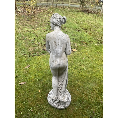 300 - GRECIAN LADY GARDEN STATUE (PANDORA) - H46