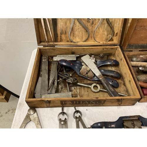 83 - LARGE QTY OF BOXED ENGINEERS TOOLS