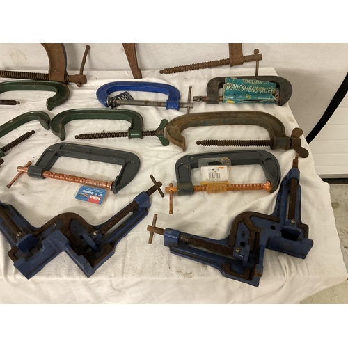 89 - LARGE QTY OF G CLAMPS x 20