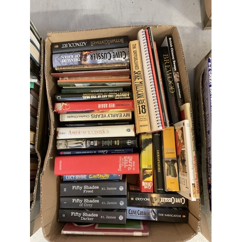 150 - 6 BOXES OF BOOKS