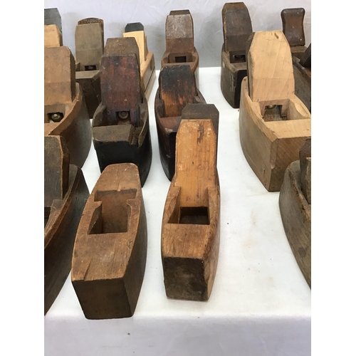 112 - LARGE QTY OF VICTORIAN AND LATER BLOCK PLANES - SMALLEST 5.5