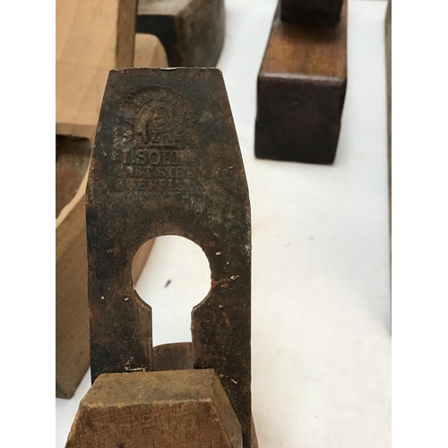 112 - LARGE QTY OF VICTORIAN AND LATER BLOCK PLANES - SMALLEST 5.5