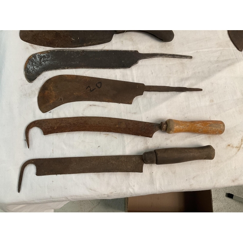 192 - QTY OF VINTAGE BRUMMOCKS, ELWELL CLEAVER ETC