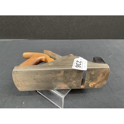 236 - H SLATER VICTORIAN SMOOTHING PLANE 9