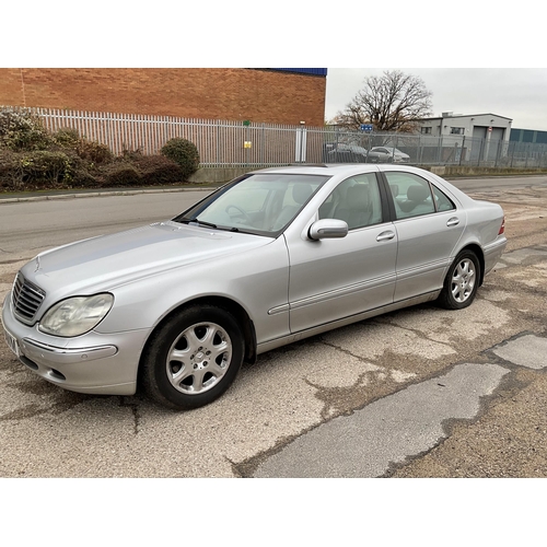 275 - MERCEDES S320 3.2 AUTOMATIC  - 4 DOOR SALOON
3199CC - MOT EXPIRES JANUARY 2023
FIRST REGISTERED MARC... 