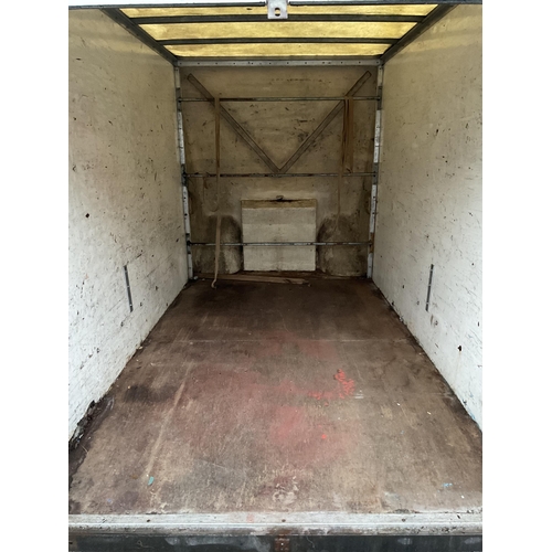 278 - HI FIVE TWIN AXLE BOX TRAILER 15FT X 7'6 
INTERIOR MEASUREMENT 11FT X 6FT X 6FT 6 HIGH - SOLD AS SEE... 