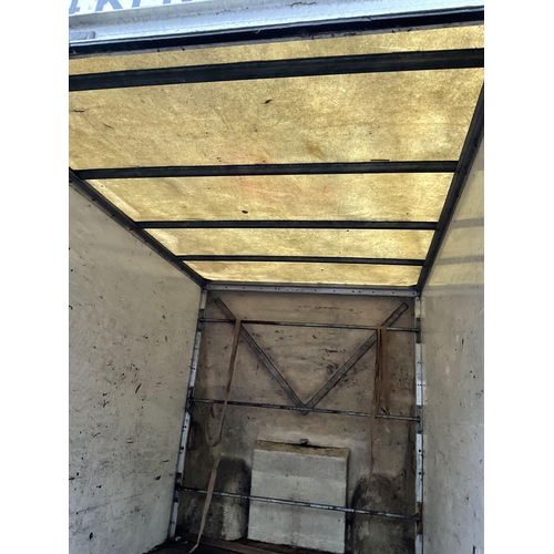 278 - HI FIVE TWIN AXLE BOX TRAILER 15FT X 7'6 
INTERIOR MEASUREMENT 11FT X 6FT X 6FT 6 HIGH - SOLD AS SEE... 