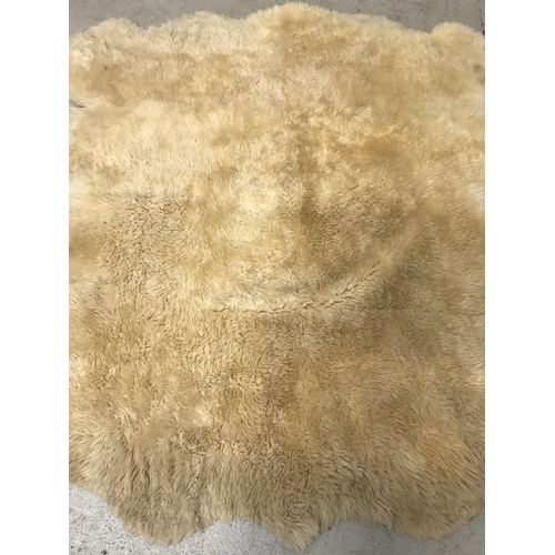 363 - LARGE SHEEPSKIN RUG 75