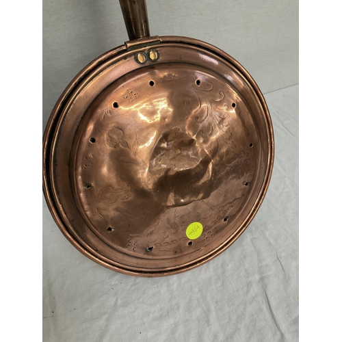 29 - VICTORIAN COPPER WARMING PAN