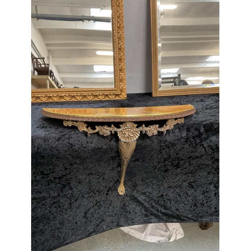 45 - 1 BEVEL EDGE FRAMED WALL MIRROR - 19 X 26