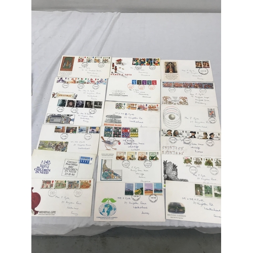 115 - QTY OF FIRST DAY COVERS AND STAMPS