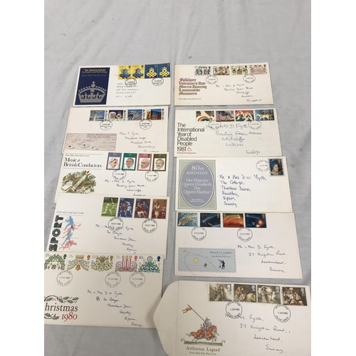 115 - QTY OF FIRST DAY COVERS AND STAMPS