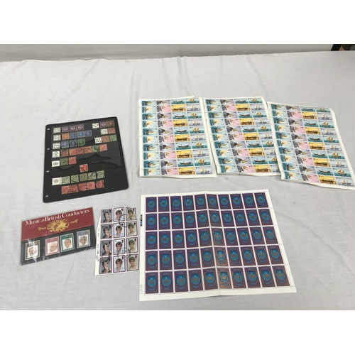 115 - QTY OF FIRST DAY COVERS AND STAMPS