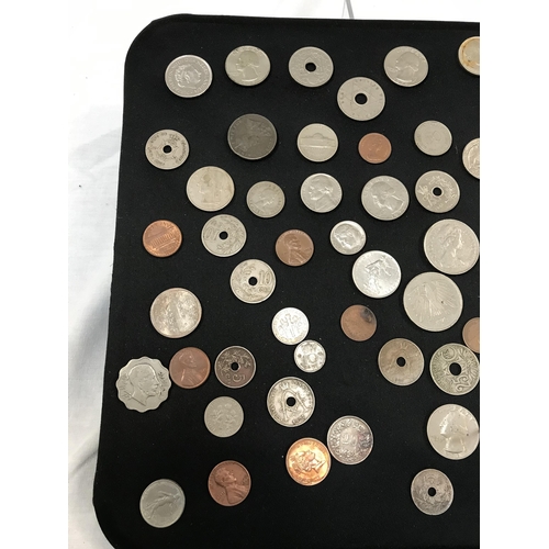 125 - QTY OF MIXED COINS AND TOKENS