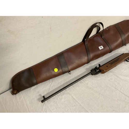 78 - 177 AIR RIFLE IN CASE