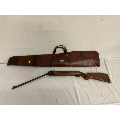 78 - 177 AIR RIFLE IN CASE