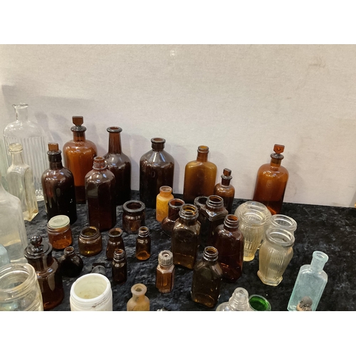 79 - CRATE OF VICTORIAN BOTTLES