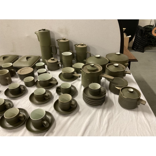 96 - VERY LARGE DENBY DINNER SERVICE (212 PIECES)