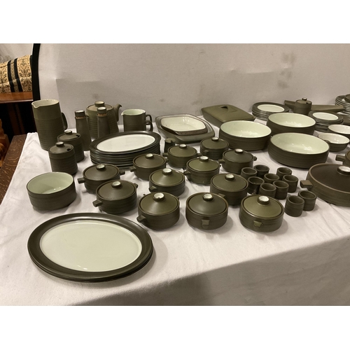 96 - VERY LARGE DENBY DINNER SERVICE (212 PIECES)