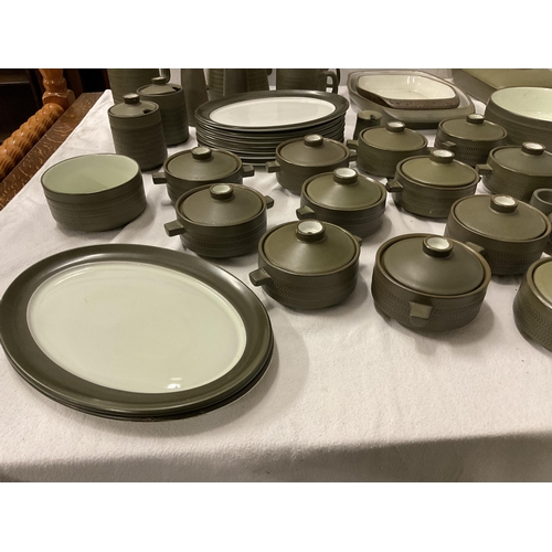 96 - VERY LARGE DENBY DINNER SERVICE (212 PIECES)