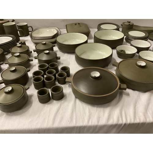 96 - VERY LARGE DENBY DINNER SERVICE (212 PIECES)