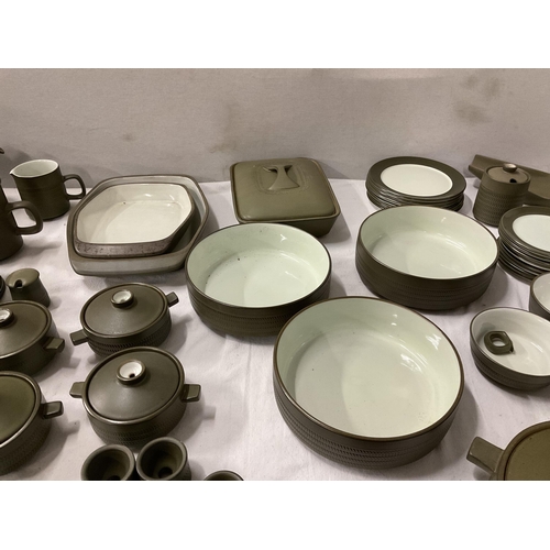 96 - VERY LARGE DENBY DINNER SERVICE (212 PIECES)