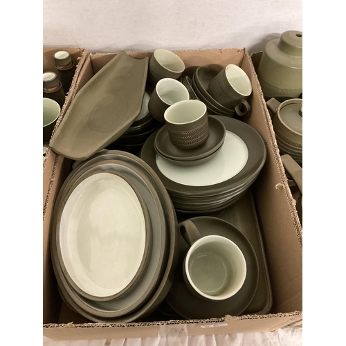 96 - VERY LARGE DENBY DINNER SERVICE (212 PIECES)