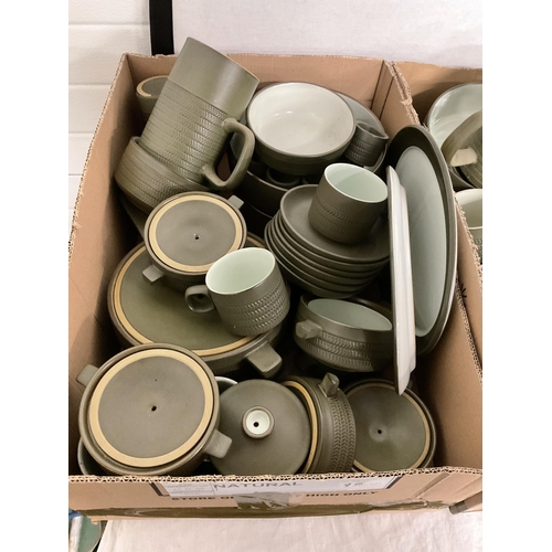 96 - VERY LARGE DENBY DINNER SERVICE (212 PIECES)