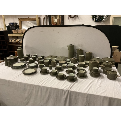 96 - VERY LARGE DENBY DINNER SERVICE (212 PIECES)