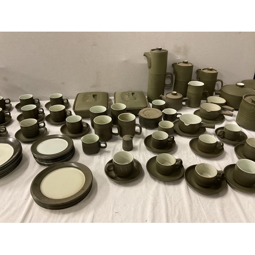 96 - VERY LARGE DENBY DINNER SERVICE (212 PIECES)