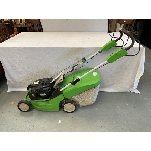 329 - VIKING SELF PROPELLED PETROL LAWN MOWER WITH BRIGGS AND STRATTON ENGINE