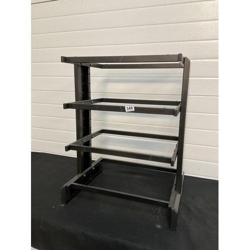 349 - METAL STEREO STAND - H 28