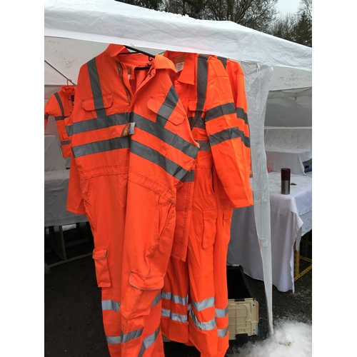 27 - 3 CRATES OF HI VIS WORKWEAR