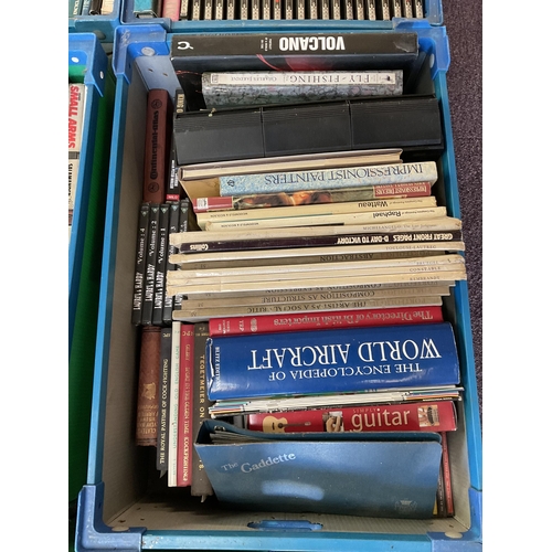 50 - 8 CRATES OF BOOKS