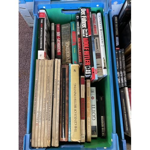 50 - 8 CRATES OF BOOKS