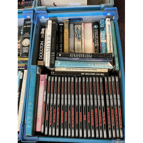 50 - 8 CRATES OF BOOKS